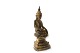 Buddha, bronze partly golden18 century