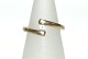 Gold ring with zirconia, 8 Karat
Size: 55