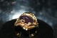 Gold ring with amethyst 14 Carat
Size 57