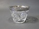 Bowl of crystal with edge of hallmarked silver from the 1930s.5000m2 showroom.