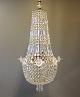 Large chandelier from around the 1890s.5000m2 showroom.