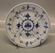 2003 Sidetallerken 17.5 cm Riflet MusselmaletBing & Grøndahl  Blåmålet  Hotelporcelæn