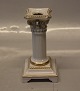 Pair of Royal Copenhagen 12366 RC Candlestick on Column 17 cm Juliane Marie decorated with gold