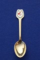 Michelsen Christmas spoon 1951 of Danish gilt 
sterling silver