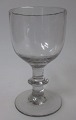 Vin glas på 
stilk, ca. 
1850. 
Conradsminde. 
Danmark.