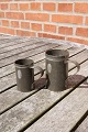 2 mugs of Danish pewter from year 1916 & 1917