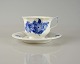 Royal CopenhagenChokoladekopBlå Blomst Kantet