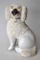 Staffordshire 
poodle dog, 
19th century