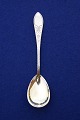 Empire Danish silver flatware, serving spoon with 
gilt bowl 18.5cm