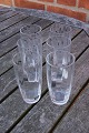 Set of 6 water glasses by Orrefors Sweden