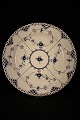Royal Copenhagen Blue Fluted full lace round dish. 
Dia.: 33.5cm. 
RC# 1/1041...