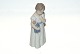Royal Copenhagen Girl with Doll