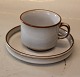 Sonja - Bornholm pottery  from Soeholm Tea cup H:6,5 cm & saucer 15.5 cm 