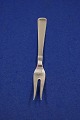 Olympia Danish solid silver flatware by Cohr, cold cut forks all of silver 14.3cms