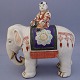 Kinesisk porcelæns figur, elefant, Kina start 1900-tallet