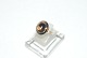 Gold ring Damering with smoke topas 14 carat gold
Size 58