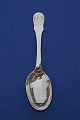 Danish rococo silver flatware, dinner spoon from 2nd half of 18th Century