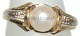 Gold ring with Pearl 14 carat
Size: 52