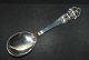 Dinner spoon / Serving spoon Apple Blossom pierced Danish silver cutleryLength 18 cm.