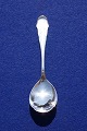 Christiansborg Danish silver flatware, large jam spoons 14.5cms