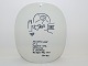 Royal Copenhagen
Piet Hein plate with poem (gruk) in English - 
Anxieties yield at a negative rate