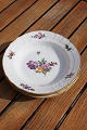 Full Saxon Flower Royal Copenhagen Danish 
porcelain, porridge plates 20cm
