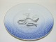 Seagull with gold edgeFish plate Number 8 Eel