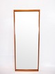 Tall mirror of oak designed by Aksel Kjærsgaard from the 1960s.