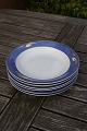 Magnolia Blue Danish porcelain, soup plates 22cm