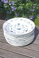 Butterfly Danish porcelain, soup plates about 
24.5cm