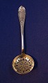 Danish silver flatware, sprinkle spoon with gilt bowl from year 1911