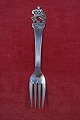 The Flying Trunk child's fork of Danish solid silver