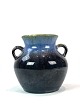 Ceramic vase with glaze in blue colours from around the 1940s. 
Great condition
