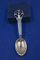 Michelsen Christmas spoon 1936 of Danish partial gilt silver