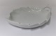 Royal Copenhagen. White half lace. Pickle dish. Model 357. Length 23 cm. (3 quality).