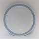 Royal Copenhagen. Fan blue. Large flat plate / cover plate. Diameter 31 cm. Model 631. (3 quality). There are 8 pieces in stock. The price is per piece.