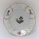 Royal Copenhagen. Large soup plate with open-work border. Set 4035-12080. Diameter 25 cm. (1 quality)