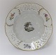 Royal Copenhagen. Large soup plate with open-work border. Set 4020-12080. Diameter 25 cm. (1 quality)
