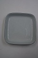 Blue Line Danish faience porcelain, squared dishes 15.5cm