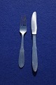 Georg Jensen Mitra dull Danish stainless steel 
flatware, settings luncheon cutlery of 2 pieces