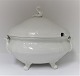Royal Copenhagen. Juliane Marie. White tureen. Length 32 cm. Height 28 cm. (1 quality)