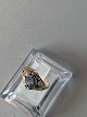 14 carat Gold Vintage Ladies Ring with light blue stone.
Size 51