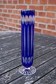 Bohemian glass. Tall vase 26cm