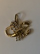 Scorpio pendant in 14 carat gold
Stamped 585
Height 33.82 mm