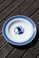 Trankebar Danish faience porcelain, porridge 
plates 21cm