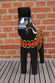 Black Dala horses from Sweden H 50cms