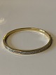 Bracelet 18 carat gold with brilliants
Stamped 750
Length 59.66 mm
