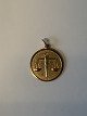 Libra zodiac sign Charms / Pendant in 8 carat gold
Height 25.96 mm