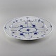 B&G ovalt fad16Blåmalet34,5 cm