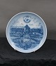 B&G Denmark plate High Army March 1974 with motif 
of Hald Hovedgaard, Viborg.